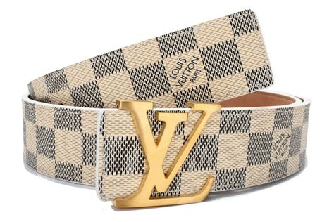 lv damier belt gold buckle|louis vuitton damier belt price.